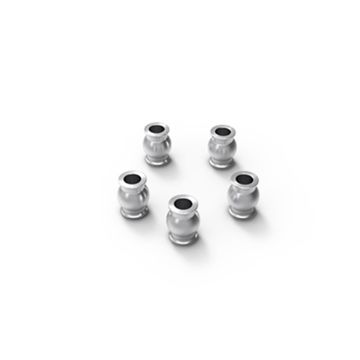 Gmade Aluminium Rod End Ball 5.8x7.3mm (Silver) (5)