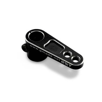Gmade Aluminium Offset Clamping Servo Arm (Black) (25t)