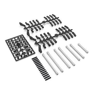 Gmade GS02 Front & Rear Aluminium Link Set For 313mm Wheelbase