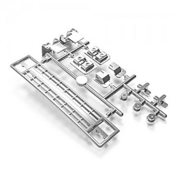 Gmade Buffalo Front Grille & L Ight Bucket Parts Tree (Chrome