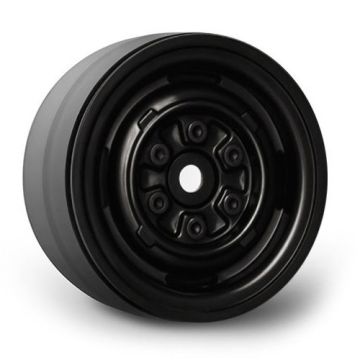 GMADE 1.9 Vr01 Beadlock Wheels (Black) (2)