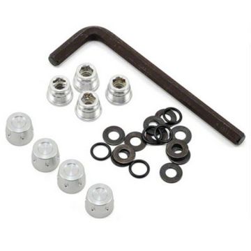 Gmade 1.9 RH01 Wheel Hubs Silver (4)