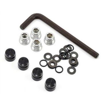 Gmade 1.9 RH02 Wheel Hubs Black (4)