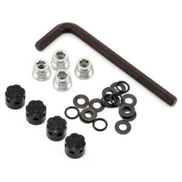 Gmade 1.9 RH03 Wheel Hubs Black (4)