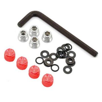 Gmade 1.9 RH04 Wheel Hubs Red
