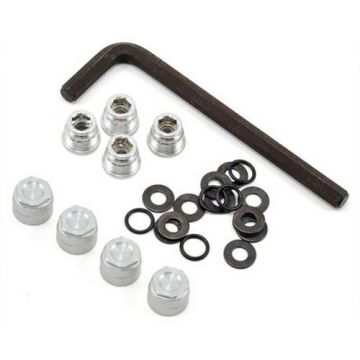 Gmade 1.9 RH04 Wheel Hubs Silver (4)