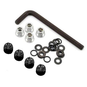 Gmade 1.9 RH04 Wheel Hubs Black (4)