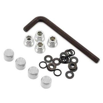 Gmade 1.9 RH05 Wheel Hubs Silver (4)