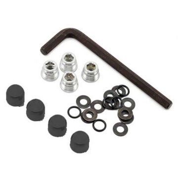 Gmade 1.9 RH05 Wheel Hubs Black (4)