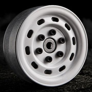 GMADE 1.9 Sr02 Beadlock Wheels (Gloss White) (2)