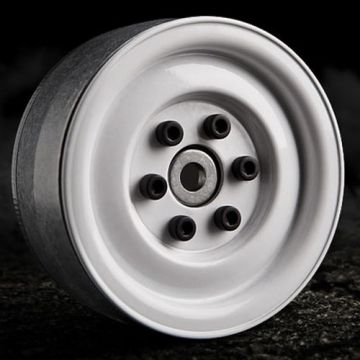 GMADE 1.9 Sr03 Beadlock Wheels (Gloss White) (2)