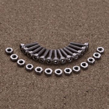 Gmade S/Less Steel Hex Bolts/ Nuts For 1.9 Vr01 B/Locks (2)