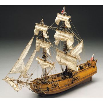 Mantua Golden Star English Brig Wood Ship Kit (769) Scale 1:150
