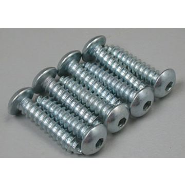 Great Planes #8 x 3/4" Button Head Sheet Metal Screws (8) RC Plane Hardware