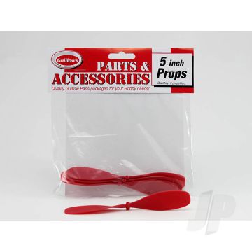 Guillow 5in Plastic Propeller (3 propellers) Balsa Model Aircraft Accessories