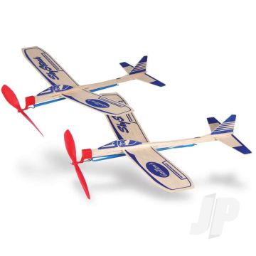 Guillow Sky Streak Twin Pack Balsa Model Aircraft Kit