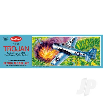 Guillow North American T-28 Trojan Balsa Model Aircraft Kit