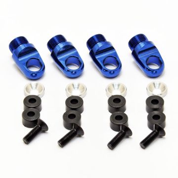 HoBao OFNA DC-1 CNC Aluminium Shock Caps w/Gasket (4)