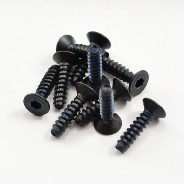 HoBao OFNA M3x12mm Hex Socket Csk Tapping Screws