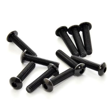 HoBao OFNA M4x18mm Hex Socket Button Head Screws (Pk 10)