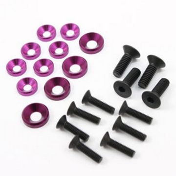 HoBao OFNA Hyper 7 4mm Alum Washers & Screws