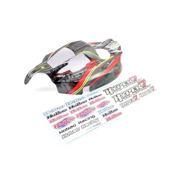 HoBao OFNA Hyper 7 TQ Sport New Grey Black Printed Body Shell and Decals
