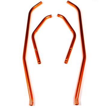 HoBao OFNA Hyper Cage Truggy Side/Rear Cage Tube Orange