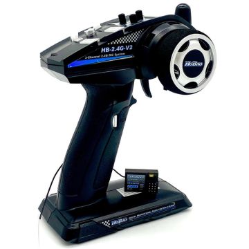 Hobao 2.4 Ghz Fhss RC Set V2.0 Transmitter W/ Receiver (V2.0)