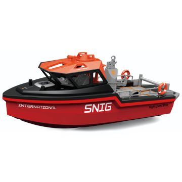 Heng Long Snig SAR Search & Rescue Lifeboat RTR Brushless RC Boat – Black