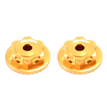 HoBao OFNA Hyper Mt Double Lock D/ Proof Wheel Nut/Screw(Gold)(2)