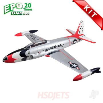 HSD Jets T-33 8kg Turbine Foam Jet, Thunderbird (Kit)