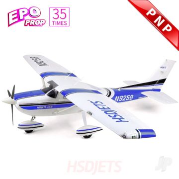 HSD Jets Cessna 182 RC Brushless Electric Plane PNP (no Tx/Rx/Bat) - Blue