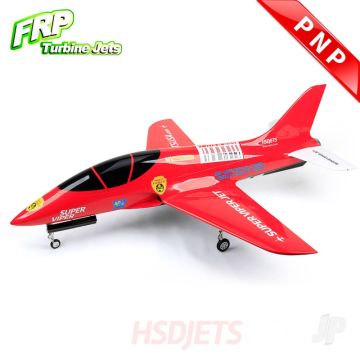 HSD Jets Super Viper Turbine Composite, Red, 1800mm (PNP + smoke, no turbine)