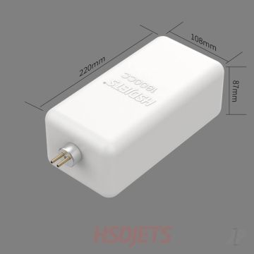 HSD Jets 1800cc Main Fuel Tank with Fittings