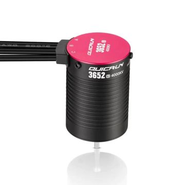 Hobbywing Quicrun 3652sl 4000Kv G2 Motor Black