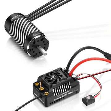 Hobbywing Combo Ezrun Max5 Hv G2 Plus ESC/56118sl 1600Kv G2