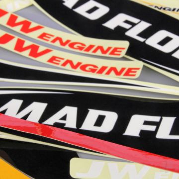 Joysway Mad Flow Decal Stickers Set