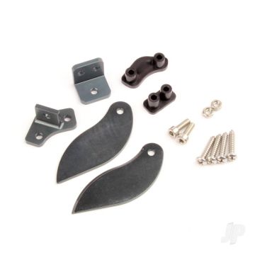 Joysway CNC Aluminium Alloy Turn Fins & Stand Set (Upgrade Metal Part) 