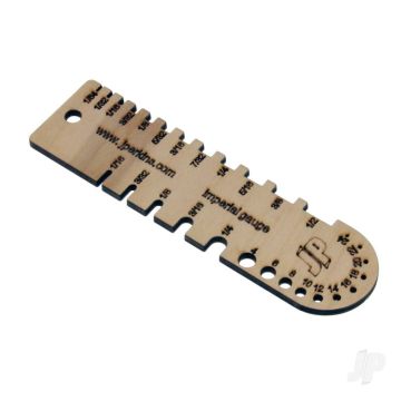 JP Imperial Thickness Gauge Tool For RC Models