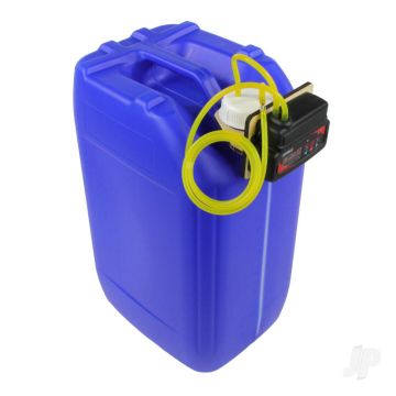 JP 20L Caddy Cordless Rechargeable Electric Fuel Pump System Petrol Diesel Nitro Glow