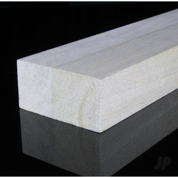 JP 2x4in 36in Bonded Block Balsa For Model Building