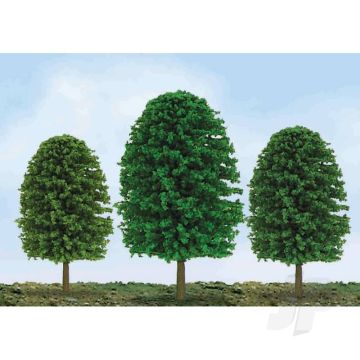 JTT 92036 Scenic-Tree, 5" to 7", O-Scale, (12 pack) Trees For Scenic Diorama Model Trains