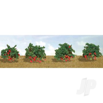 JTT 95577 Strawberry, O-Scale, (8 pack) For Scenic Diorama Model Trains