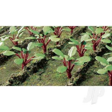 JTT 95592 Rhubarb, HO-Scale, (28 pack) For Scenic Diorama Model Trains