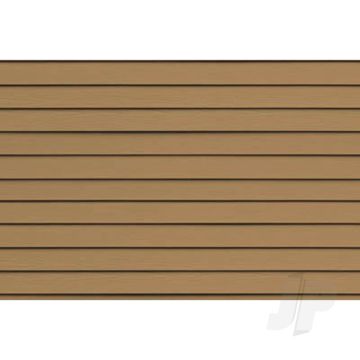 JTT 97413 Clapboard Siding, 1/100, HO-Scale, (2 pack) For Scenic Diorama Model Trains