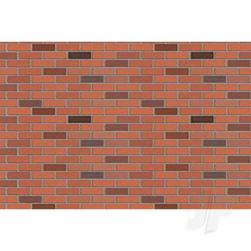JTT 97420 Brick, 1/200, N-Scale, (2 pack) For Scenic Diorama Model Trains