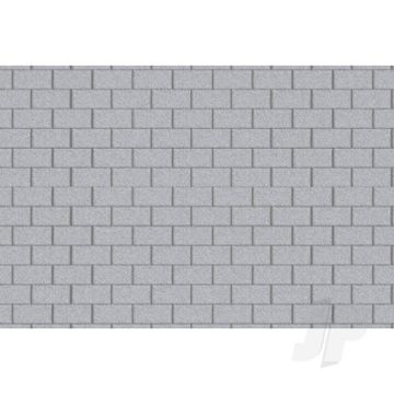 JTT 97426 Concrete Block, 1/48, O-Scale, (2 pack) For Scenic Diorama Model Trains