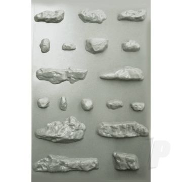 JTT 97470 Outcroppings, All-Scale, (2 pack) For Scenic Diorama Model Trains