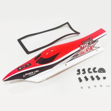 Joysway Mad Shark Upper Deck Hull Body, Water Proof Gasket Seal With Fixings