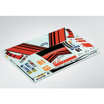 Killerbody RC Car Decal Sheet Mitsubishi Lancer Evolution X
